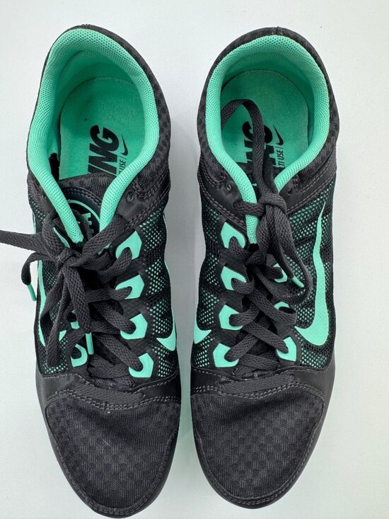 Nike Zoom Rival MD 8 Track & Field Spikes Black/Mint Mens US 11 W/ Spike Wrench main image 6